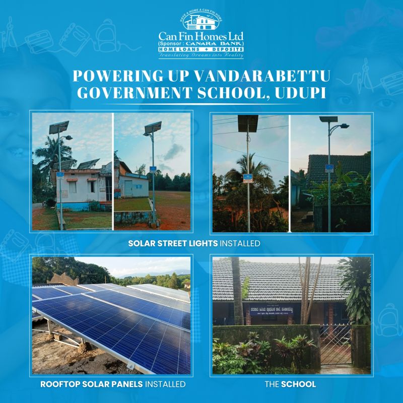 POWERING UP VANI)ARABETTU GOVERNMENT SCIIOOL, UDUPI
